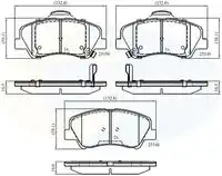 Тормозные колодки дисковые COMLINE CBP32040