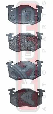 Тормозные колодки дисковые ASVA AKD0332