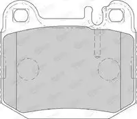 Тормозные колодки дисковые DURON DBP221512