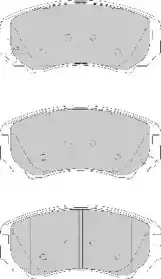 Тормозные колодки дисковые DURON DBP271733