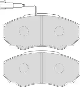 Тормозные колодки DBP231478 DURON