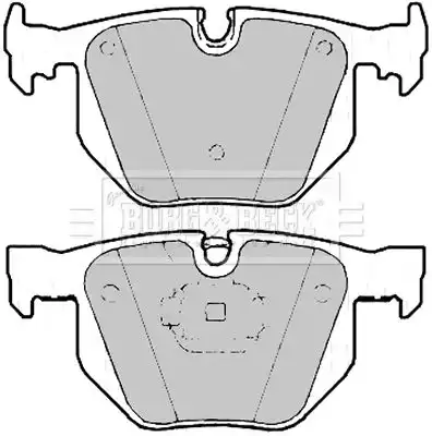Тормозные колодки дисковые BORG&BECK BBP2183