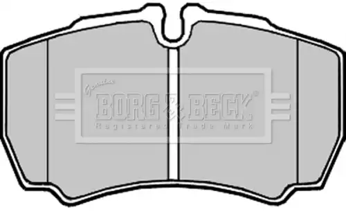 Тормозные колодки дисковые BORG&BECK BBP2337