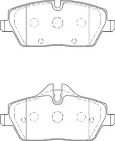 Тормозные колодки DBP211974 DURON