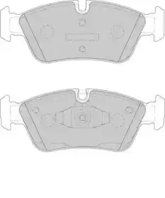 Тормозные колодки дисковые DURON DBP211751