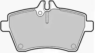 Тормозные колодки дисковые DURON DBP221593