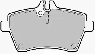 Тормозные колодки дисковые DURON DBP221749