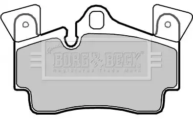 Тормозные колодки дисковые BORG&BECK BBP2352