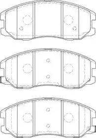 Тормозные колодки DBP251934 DURON