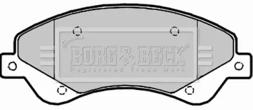 Тормозные колодки дисковые BORG&BECK BBP1965
