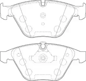 Тормозные колодки DBP214191 DURON