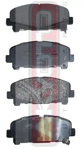 Тормозные колодки дисковые ASVA AKD8014