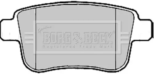 Тормозные колодки дисковые BORG&BECK BBP2185