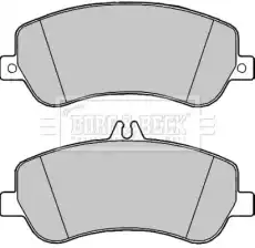 Тормозные колодки дисковые BORG&BECK BBP2210