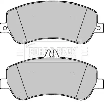 Тормозные колодки дисковые BORG&BECK BBP2210