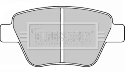 Тормозные колодки дисковые BORG&BECK BBP2242