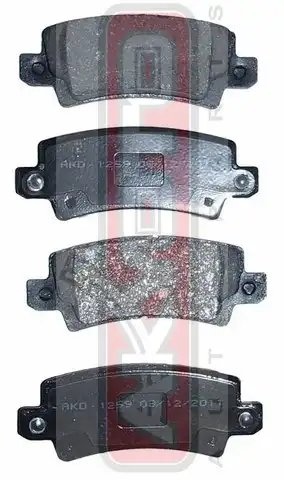 Тормозные колодки дисковые ASVA AKD1259
