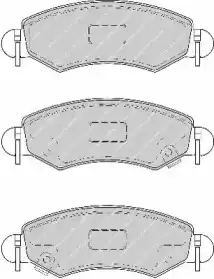 Тормозные колодки дисковые DURON DBP361811