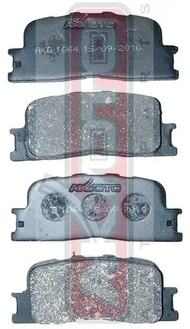 Тормозные колодки дисковые ASVA AKD1064