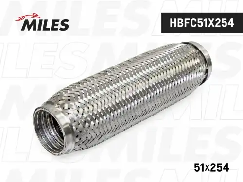 Гофра глушителя MILES HBFC51X254 L= d=