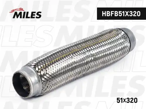 Гофра глушителя MILES HBFB51X320 L= d=