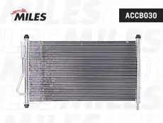 Радиатор системы охлаждения двигателя MILES ACCB030