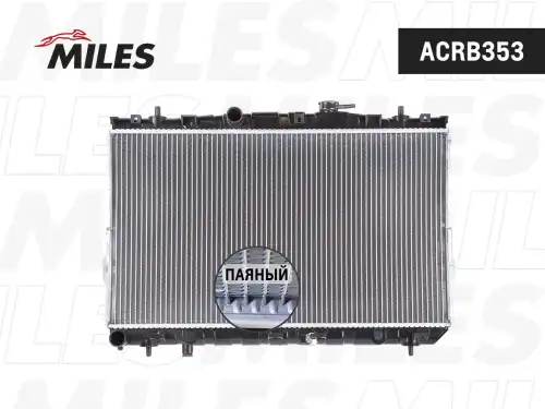 Радиатор системы охлаждения двигателя MILES ACRB353