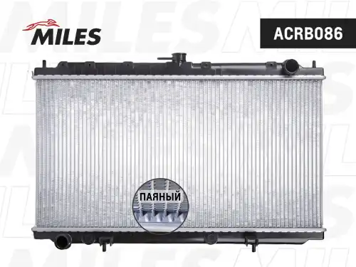 Радиатор системы охлаждения двигателя MILES ACRB086