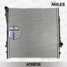 Радиатор системы охлаждения двигателя MILES ACRB136