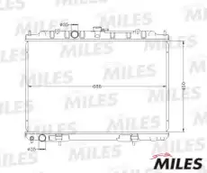Радиатор системы охлаждения двигателя MILES ACRB195