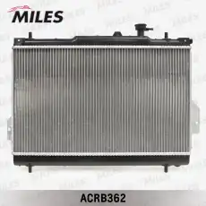 Радиатор системы охлаждения двигателя MILES ACRB362