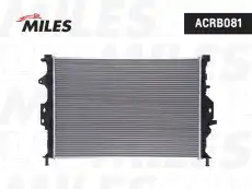 Радиатор системы охлаждения двигателя MILES ACRB081