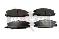 Тормозные колодки дисковые MAXGEAR 190537