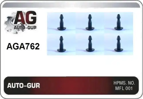 КЛИПСА КРЕПЕЖНАЯ AGA762 AUTO-GUR