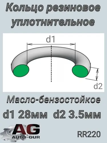 RR220 AUTO-GUR Кольцо уплотнительное