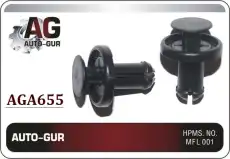  КЛИПСА КРЕПЕЖНАЯ AGA655 AUTO-GUR