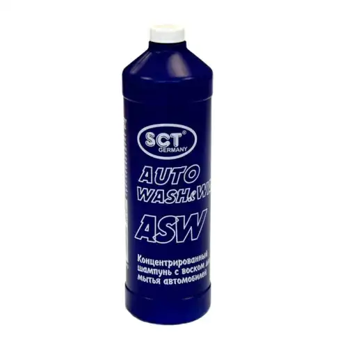  9809 AUTO WASCH&WAX (ВОСК.ШАМП.) 1Л.МАСЛО MANNOL