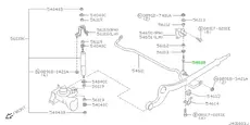Тяга стабилизатора NISSAN 54618VC300