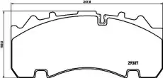 Тормозные колодки дисковые DON CVP093K