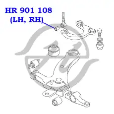 HANSE САЙЛЕНТБЛОК РЫЧАГА HR901108