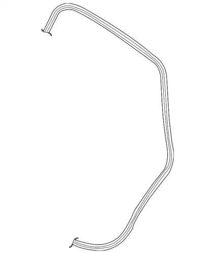 Уплотнитель двери VAG 4F5833721C