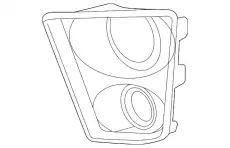 Решетка бампера GM 22895338