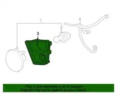 Решетка бампера GM 22895339