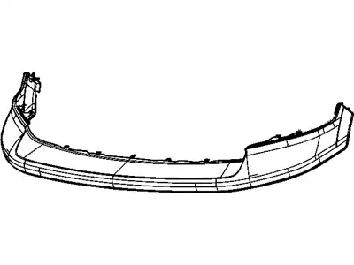 Спойлер пер бампера DODGE RAM, 10 - 68034055AA CHRYSLER