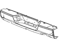Кронштейн бампера 55077358AC CHRYSLER
