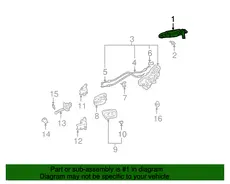 Ручка двери TOYOTA / LEXUS 6923048020B0