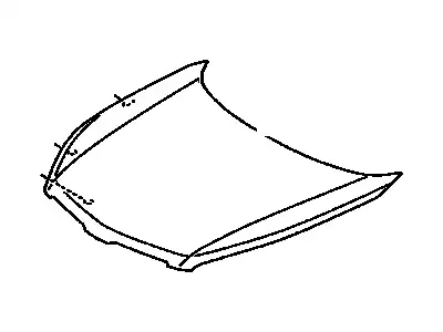 Капот 19183898 GM