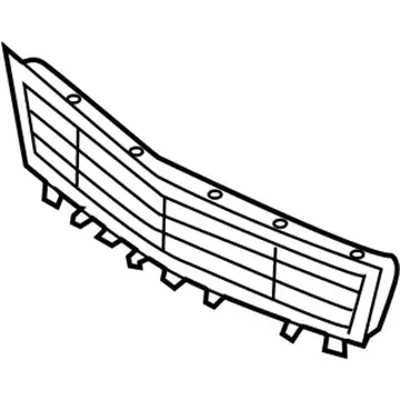 Решетка 88973372 GM