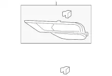 Решетка бампера HONDA 71108T1WA00
