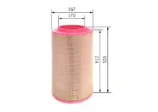 Фильтр воздушный BOSCH F 026 400 532